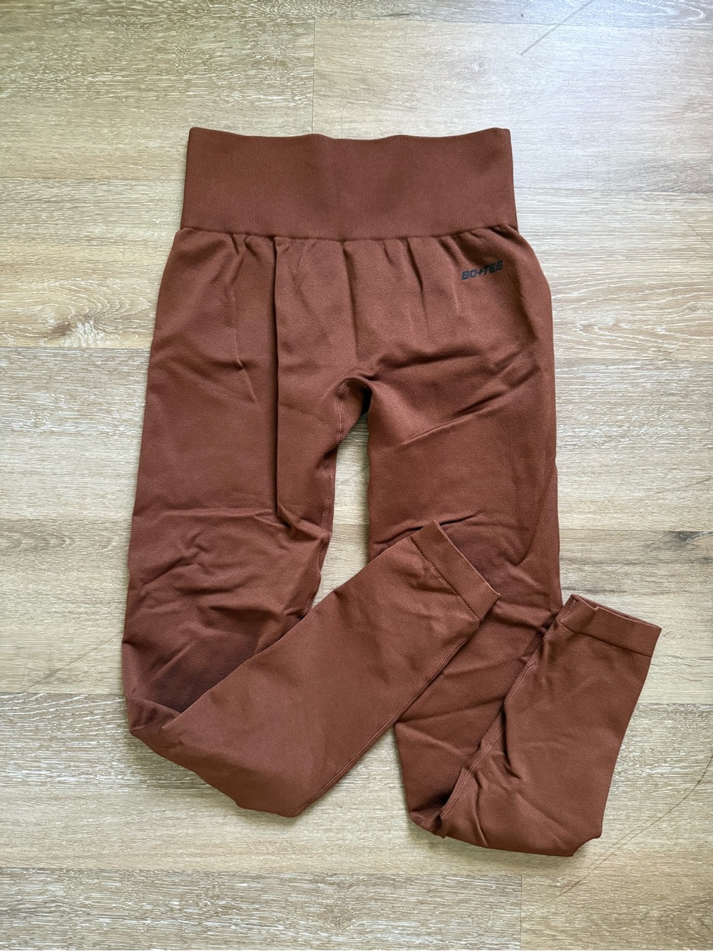Bo+Tee Brown Leggings